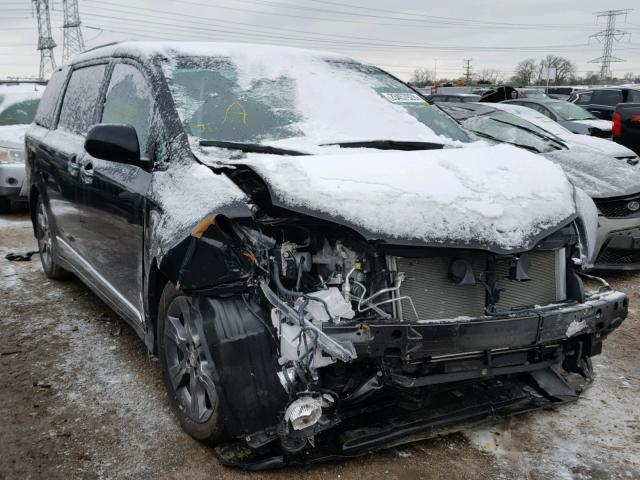 5TDXK3DC2FS660562 - 2015 TOYOTA SIENNA SPO BLACK photo 1