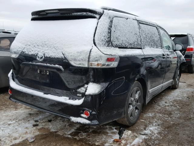 5TDXK3DC2FS660562 - 2015 TOYOTA SIENNA SPO BLACK photo 4