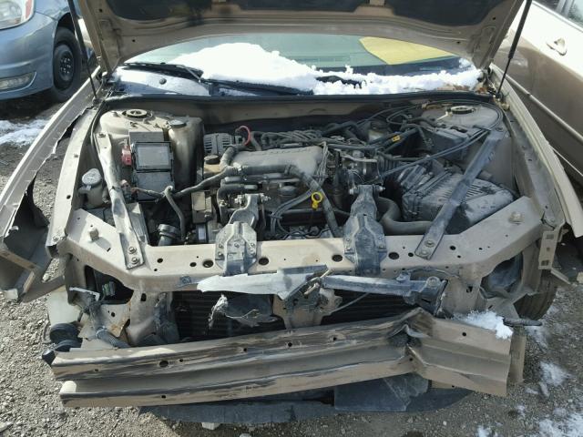 2G1WF52E749354293 - 2004 CHEVROLET IMPALA GOLD photo 7