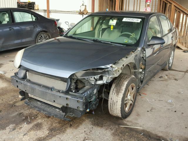 1G1ZS51F76F111788 - 2006 CHEVROLET MALIBU LS GRAY photo 2