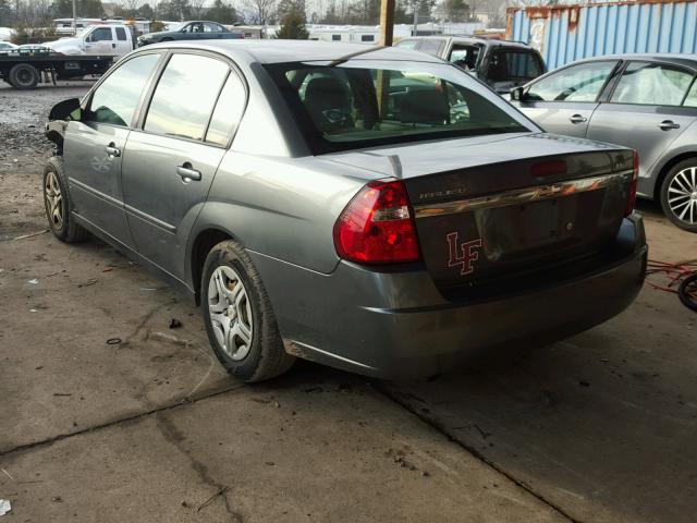 1G1ZS51F76F111788 - 2006 CHEVROLET MALIBU LS GRAY photo 3
