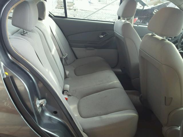 1G1ZS51F76F111788 - 2006 CHEVROLET MALIBU LS GRAY photo 6