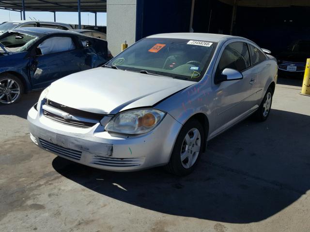 1G1AL15F477157166 - 2007 CHEVROLET COBALT LT SILVER photo 2