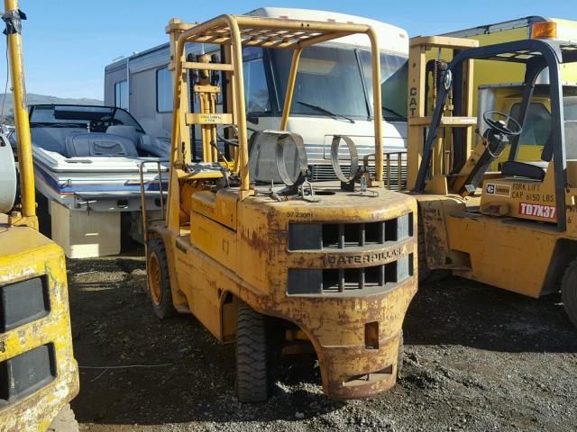 89M1369 - 2000 CATERPILLAR FORKLIFT YELLOW photo 3