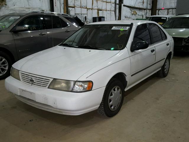 1N4AB41D6VC768469 - 1997 NISSAN SENTRA XE WHITE photo 2