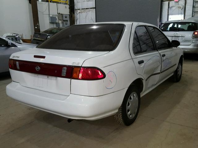 1N4AB41D6VC768469 - 1997 NISSAN SENTRA XE WHITE photo 4