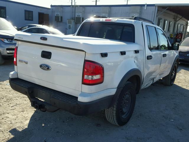 1FMEU3BE5AUA44697 - 2010 FORD EXPLORER S WHITE photo 4