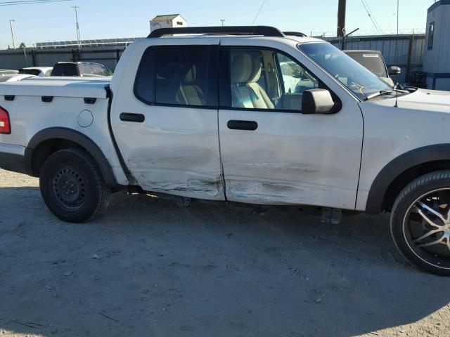1FMEU3BE5AUA44697 - 2010 FORD EXPLORER S WHITE photo 9
