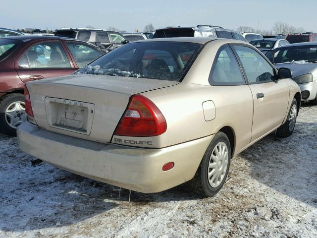 JA3AY11A8YU058967 - 2000 MITSUBISHI MIRAGE DE BEIGE photo 4