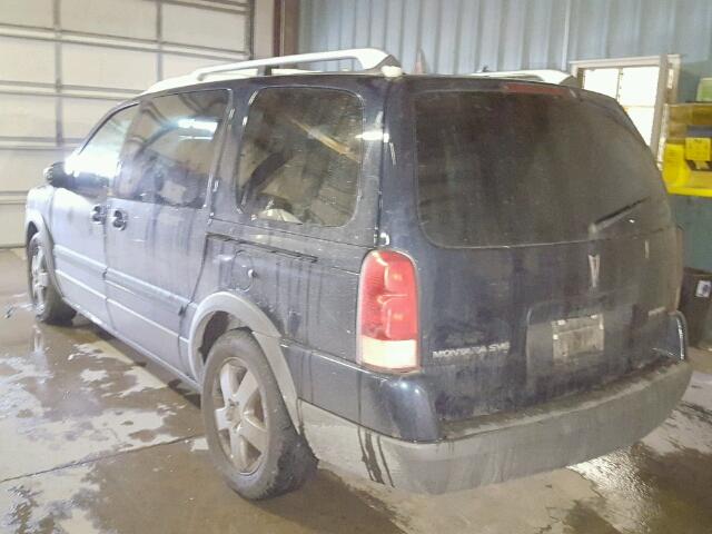 1GMDV33L25D231424 - 2005 PONTIAC MONTANA SV BLUE photo 3