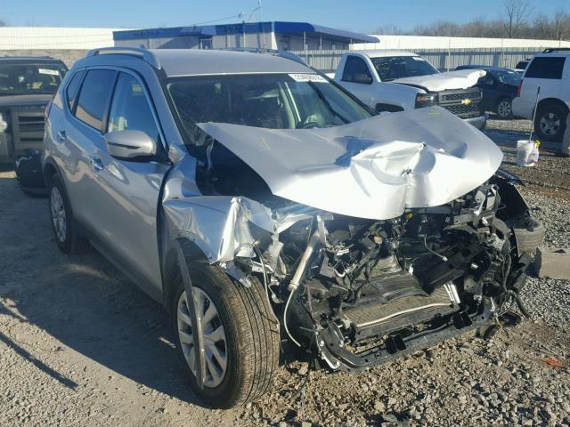 KNMAT2MT1HP579126 - 2017 NISSAN ROGUE S SILVER photo 1