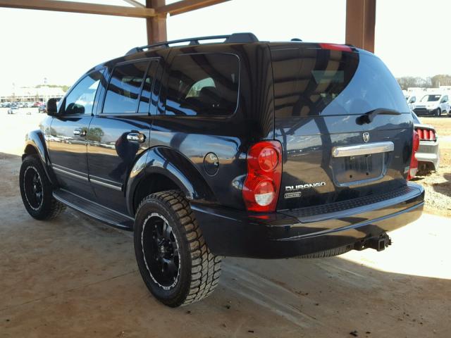 1D8HB58D74F163041 - 2004 DODGE DURANGO LI BLACK photo 3