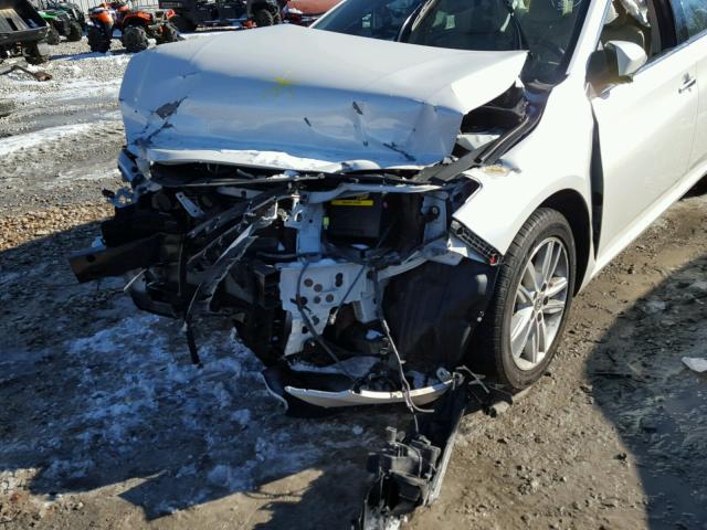 4T1BK1EB4EU091174 - 2014 TOYOTA AVALON BAS 白色 照片 9