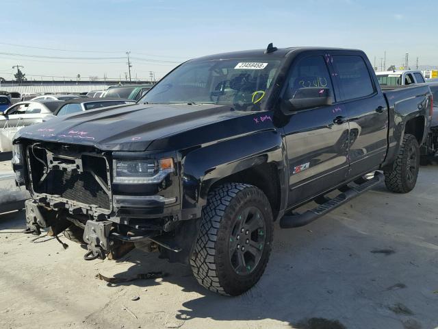 3GCUKSECXGG386538 - 2016 CHEVROLET SILVERADO BLACK photo 2