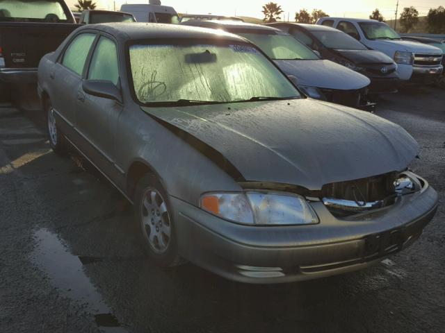 1YVGF22C625268860 - 2002 MAZDA 626 LX GOLD photo 1