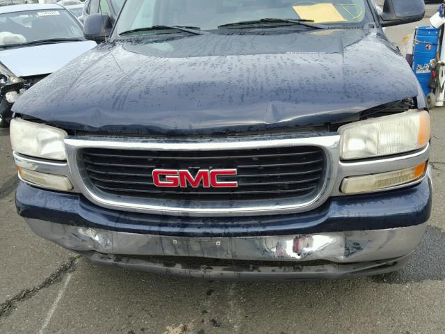 1GKEC13V44J268872 - 2004 GMC YUKON BLUE photo 9