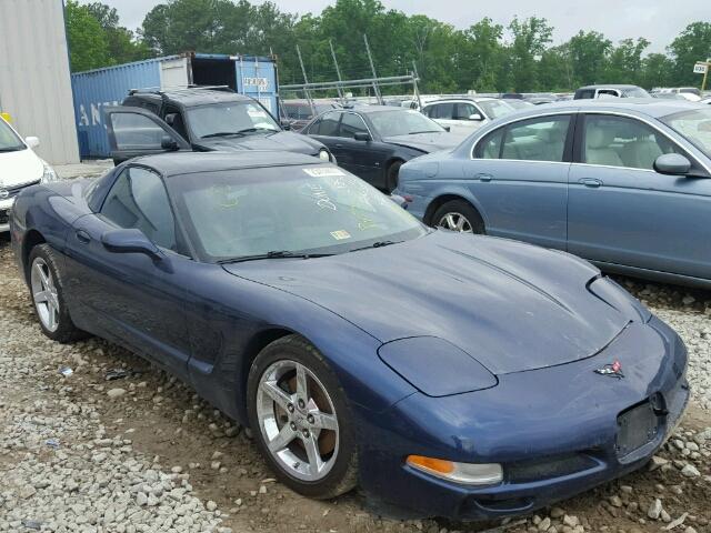 1G1YY22G6Y5132043 - 2000 CHEVROLET CORVETTE BLUE photo 1