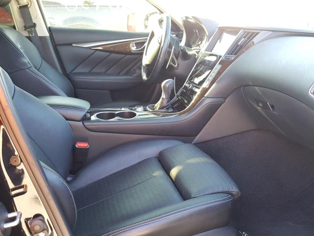 JN1BV7AR0EM700295 - 2014 INFINITI Q50 BASE Чорний фото 5