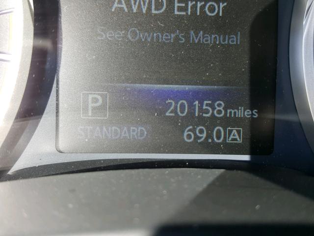 JN1BV7AR0EM700295 - 2014 INFINITI Q50 BASE Чорний фото 8