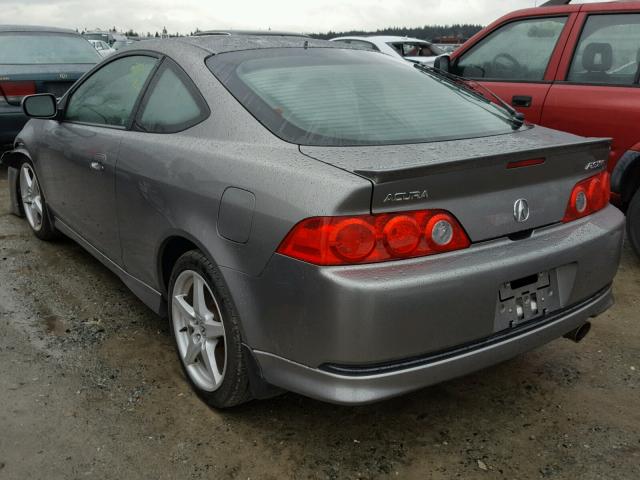 JH4DC53036S021342 - 2006 ACURA RSX TYPE-S GRAY photo 3