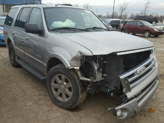 1FMFU15508LA70306 - 2008 FORD EXPEDITION GRAY photo 1