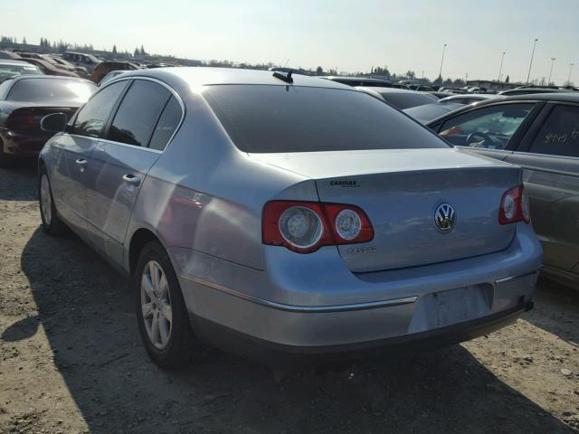 WVWAK93C86P144906 - 2006 VOLKSWAGEN PASSAT 2.0 BLUE photo 3