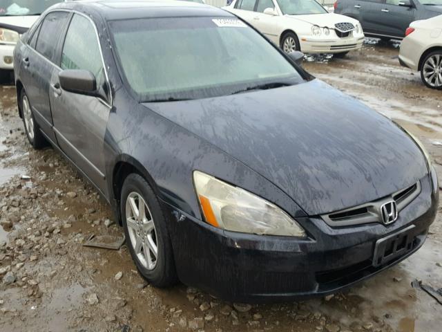 1HGCM66523A098231 - 2003 HONDA ACCORD EX BLACK photo 1