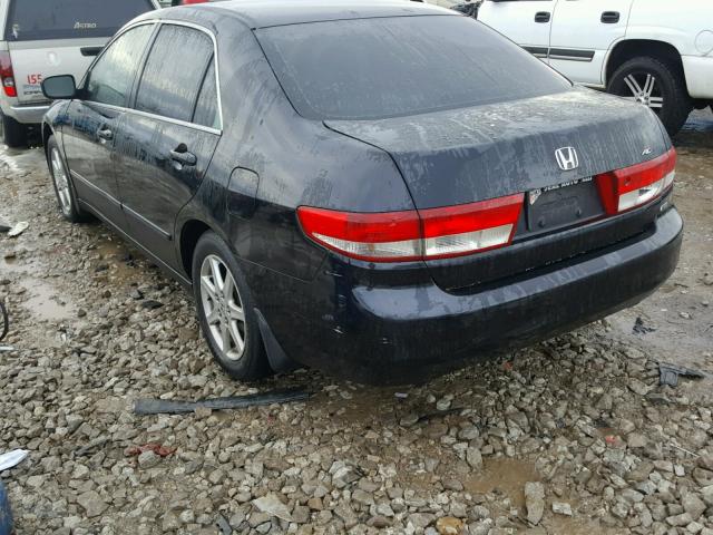 1HGCM66523A098231 - 2003 HONDA ACCORD EX BLACK photo 3