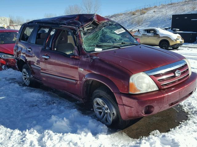 JS3TX92V864106110 - 2006 SUZUKI XL7 MAROON photo 1