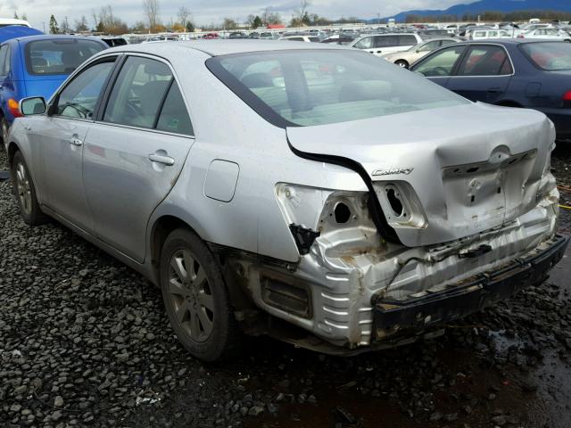 JTNBB46K993050454 - 2009 TOYOTA CAMRY HYBR SILVER photo 3