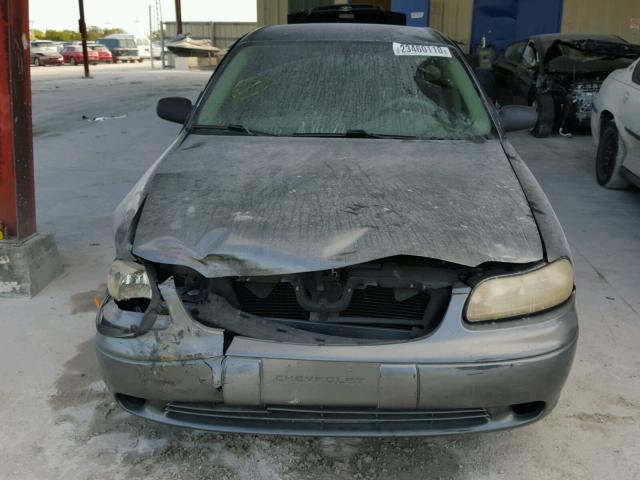 1G1ND52F35M186456 - 2005 CHEVROLET CLASSIC GRAY photo 10