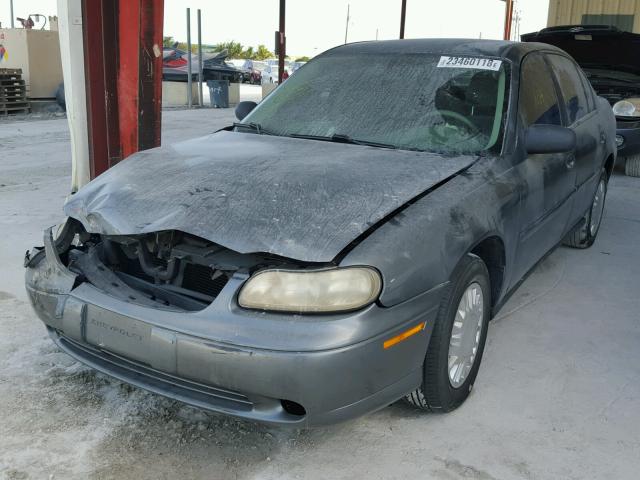 1G1ND52F35M186456 - 2005 CHEVROLET CLASSIC GRAY photo 2