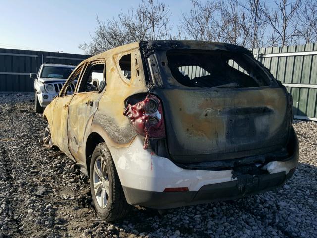 2GNALBEK9D1216223 - 2013 CHEVROLET EQUINOX LS BURN photo 3