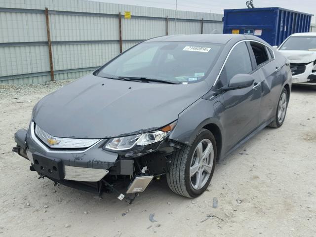 1G1RA6S58HU181992 - 2017 CHEVROLET VOLT LT GRAY photo 2