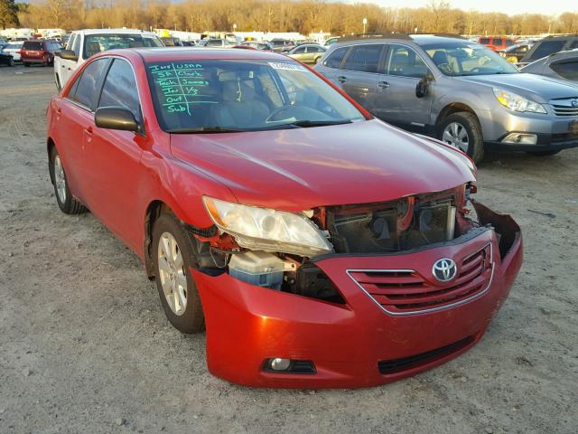 4T1BK46K17U052254 - 2007 TOYOTA CAMRY NEW RED photo 1