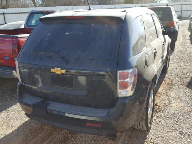 2CNDL937186279527 - 2008 CHEVROLET EQUINOX SP BLACK photo 4