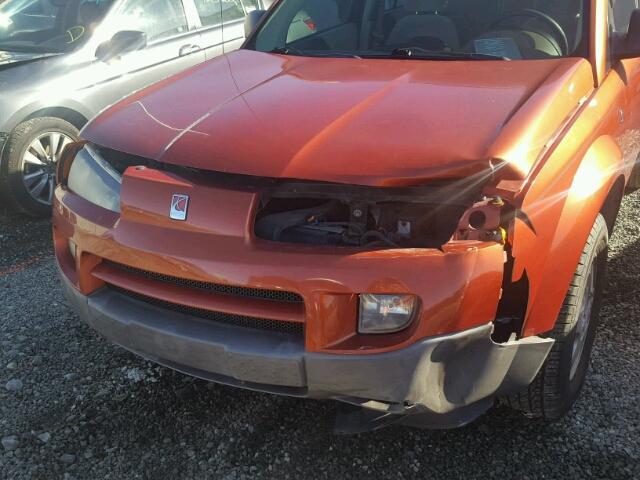 5GZCZ53B33S831447 - 2003 SATURN VUE ORANGE photo 9