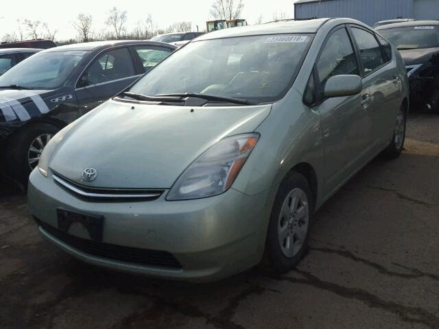 JTDKB20UX87704310 - 2008 TOYOTA PRIUS GREEN photo 2