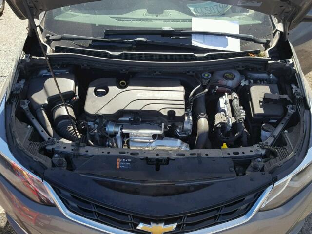 3G1BE6SM9HS532289 - 2017 CHEVROLET CRUZE LT TAN photo 7