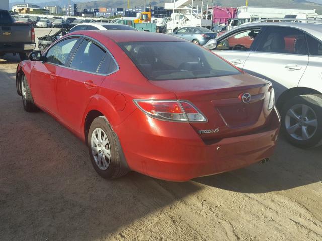 1YVHZ8BH0B5M28922 - 2011 MAZDA 6 I RED photo 3