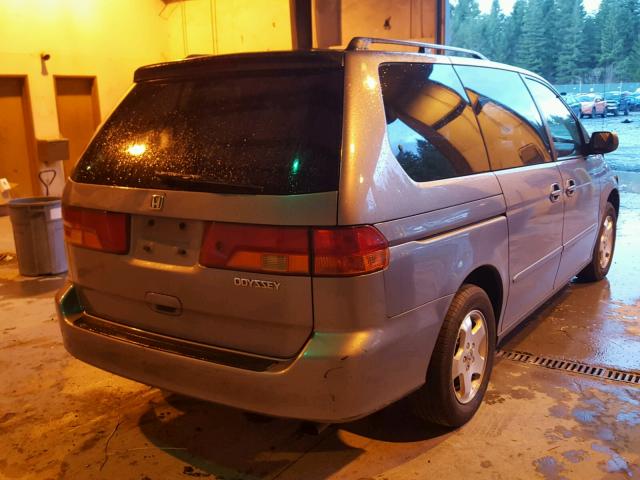 2HKRL18651H622420 - 2001 HONDA ODYSSEY EX GRAY photo 4