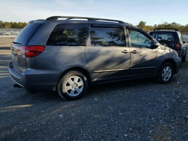 5TDZA23C74S077750 - 2004 TOYOTA SIENNA CE SILVER photo 4