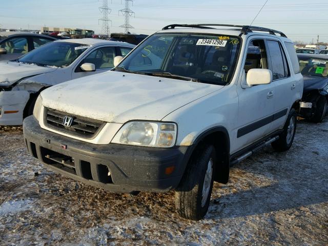 JHLRD1866XC046311 - 1999 HONDA CR-V EX WHITE photo 2