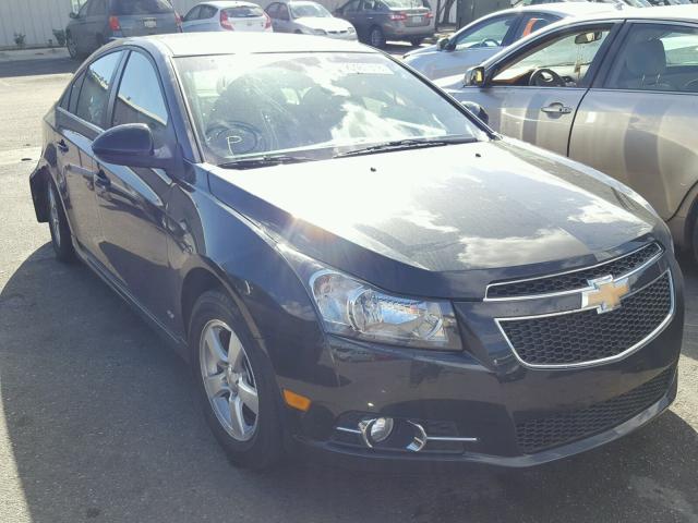 1G1PF5S92B7294767 - 2011 CHEVROLET CRUZE LT BLACK photo 1