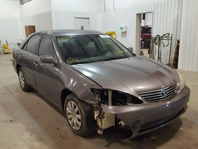 4T1BE32K35U563663 - 2005 TOYOTA CAMRY LE GRAY photo 1