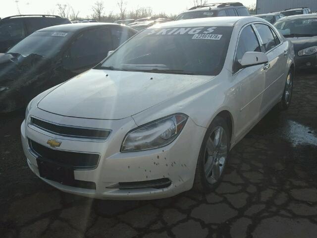 1G1ZC5E06CF310281 - 2012 CHEVROLET MALIBU 1LT WHITE photo 2