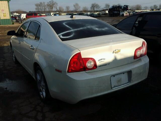 1G1ZC5E06CF310281 - 2012 CHEVROLET MALIBU 1LT WHITE photo 3