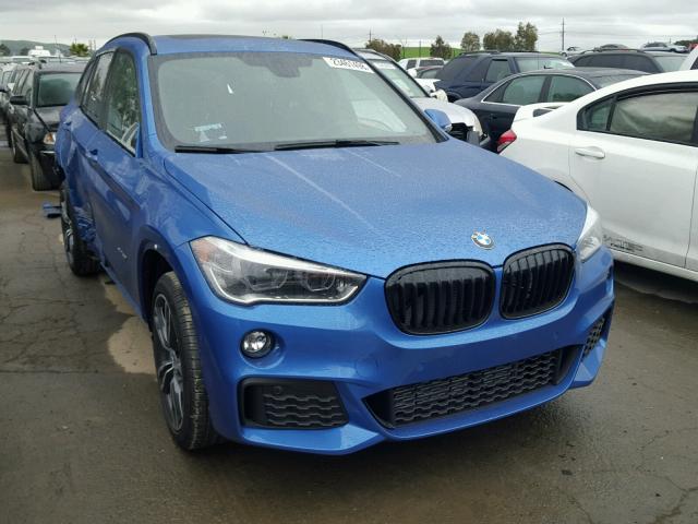 WBXHT3C31J5K21311 - 2018 BMW X1 XDRIVE2 BLUE photo 1