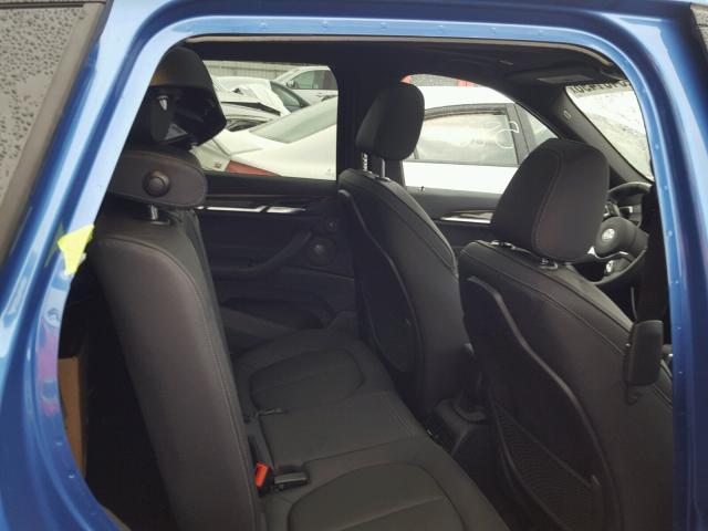 WBXHT3C31J5K21311 - 2018 BMW X1 XDRIVE2 BLUE photo 6