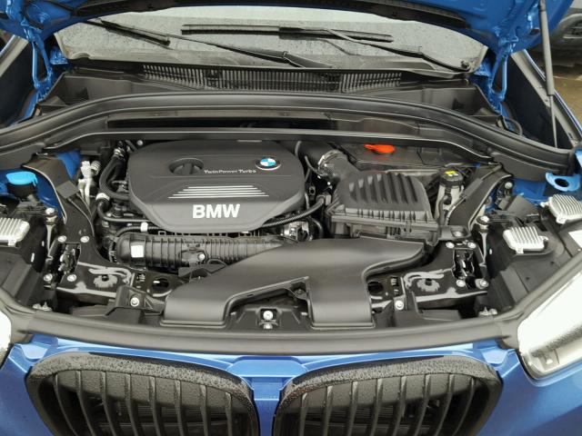 WBXHT3C31J5K21311 - 2018 BMW X1 XDRIVE2 BLUE photo 7